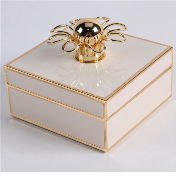 kate spade Accessories Keaton Street Enameled Trinketjewelry Box Poshmark